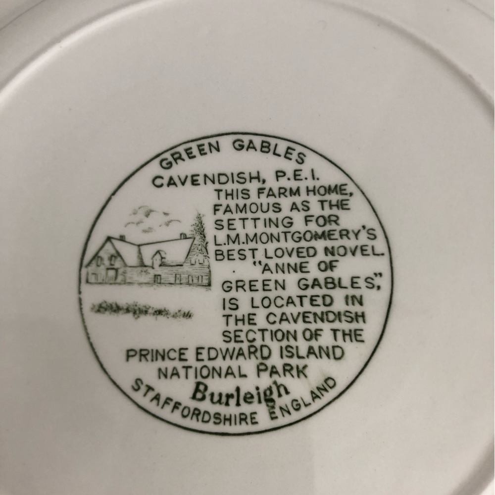 Vtg PEI Anne of Green Gables Souvenir Plate - Picture 6 of 8